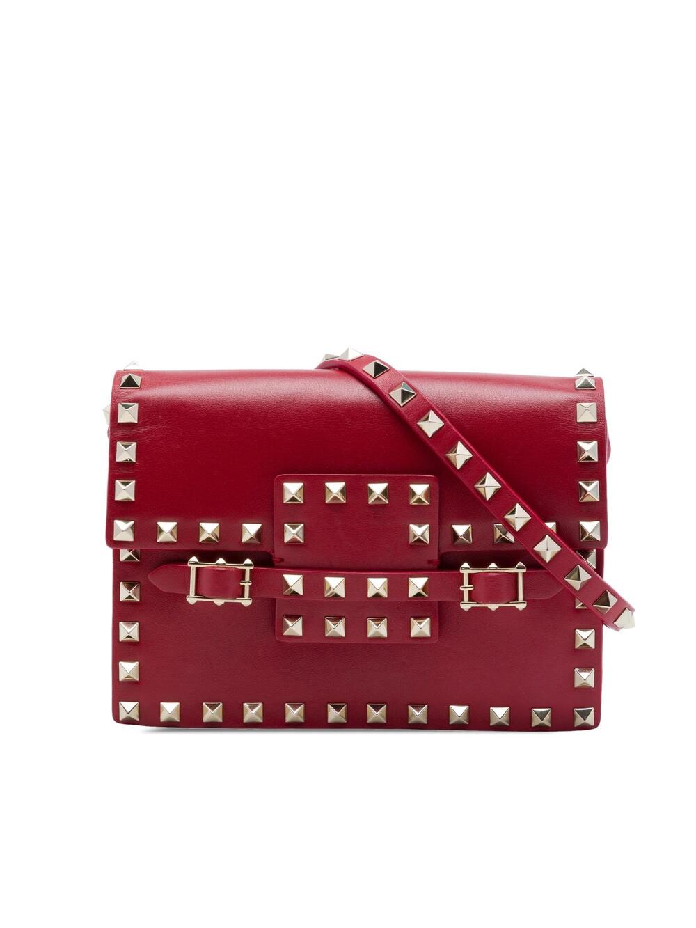 Valentino Calfskin Rockstud Buckled #358182V58B